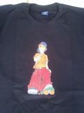 Camisa masculina Preta Tamanho M